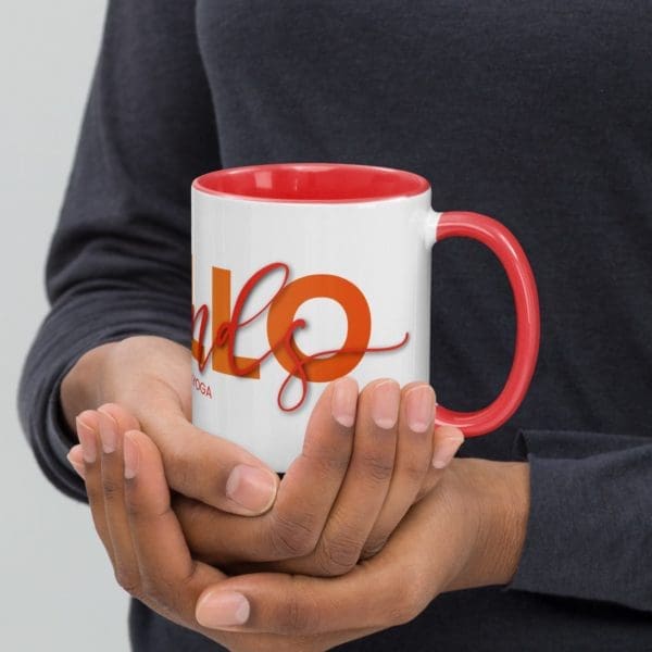 Hello Friends Ceramic Mug - Image 3