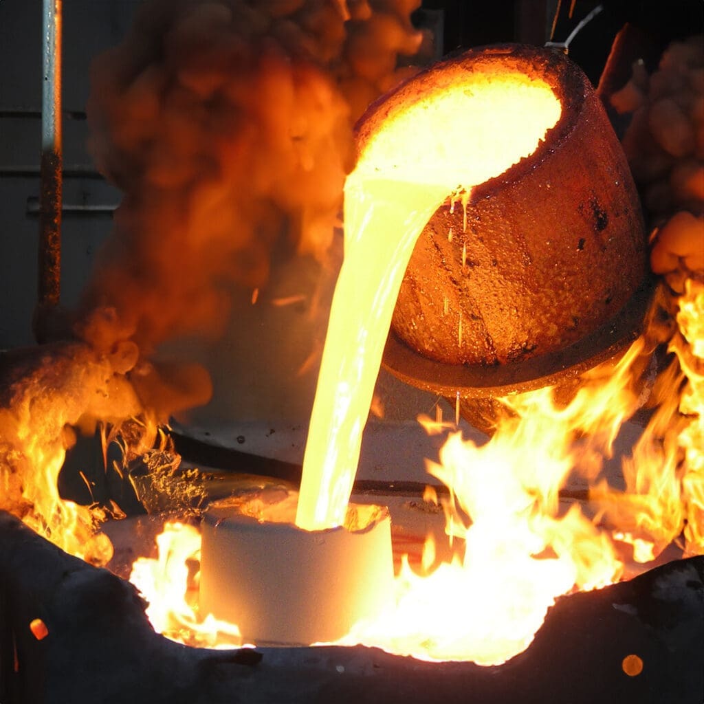 molten steel