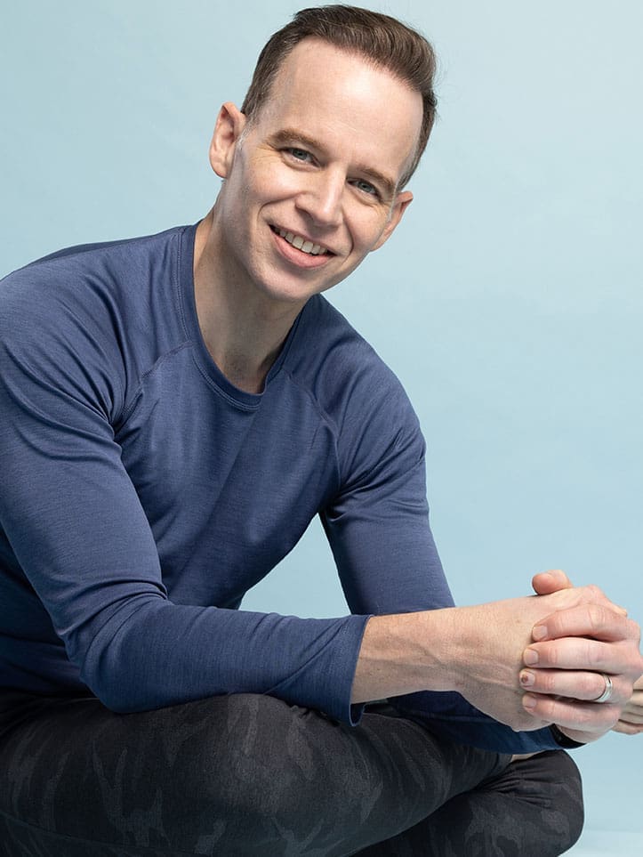 James Donegan yoga and meditiaton teacher; founder daily flow yoga